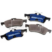 Borg & Beck Front & Rear Brake Discs & Pads fits Honda Civic IX 2012-2016