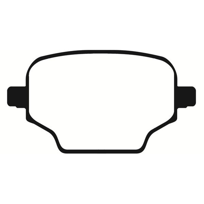 Abtex Rear Brake Pad Set fits Citroën Berlingo 2018-2019 1.2 1.5