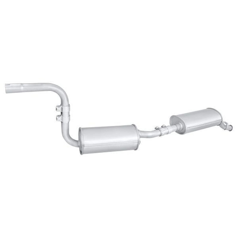 Hella End Silencer Rear fits Fiat Uno 1983-2006 1.1 1.3 1.5