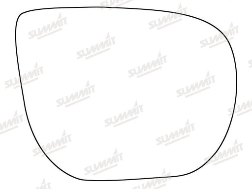 Summit Stick-On Standard Mirror Glass fits Hyundai Santa Fe 12 on RHS Summit - Bars 4 Cars