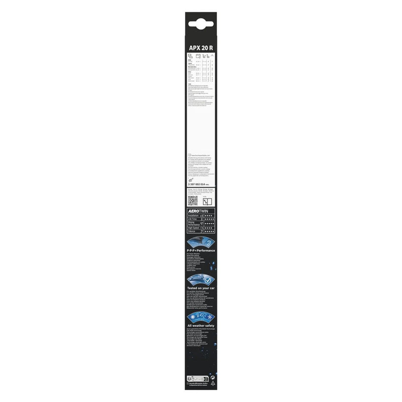 Bosch Aerotwin Wiper Blade 500mm — APX20R fits BMW X2 2017-2023
