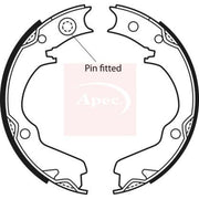 Apec Parking Brake Shoe Set fits Subaru Forester 1997-2009 2.0 2.5