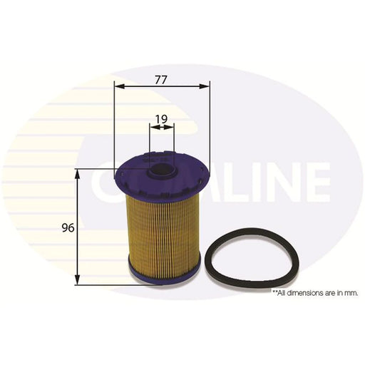 Comline Fuel Filter Element fits Nissan Interstar 2002-2006