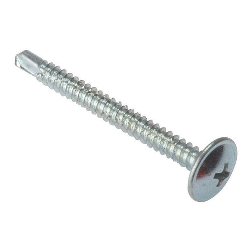 Forgefix Baypole Self-Drill Screw Phillips Wafer Head ZP 4.8 x 100mm Box 100 ForgeFix - NN4 Online