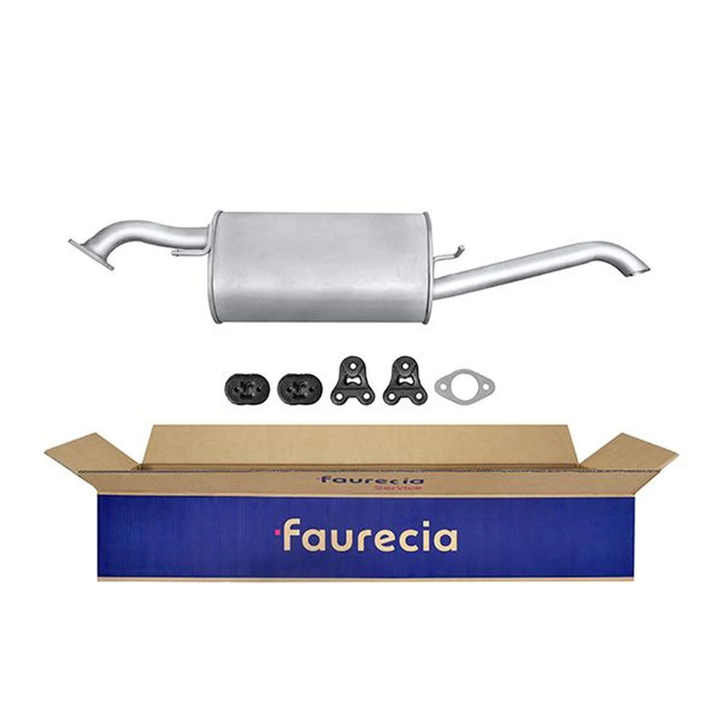 Hella End Silencer Rear fits Chevrolet Aveo / Kalos 2003-2008 1.2 1.4