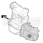 First Line Engine Mount Mounting fits Lti Tx 1997 on 2.7