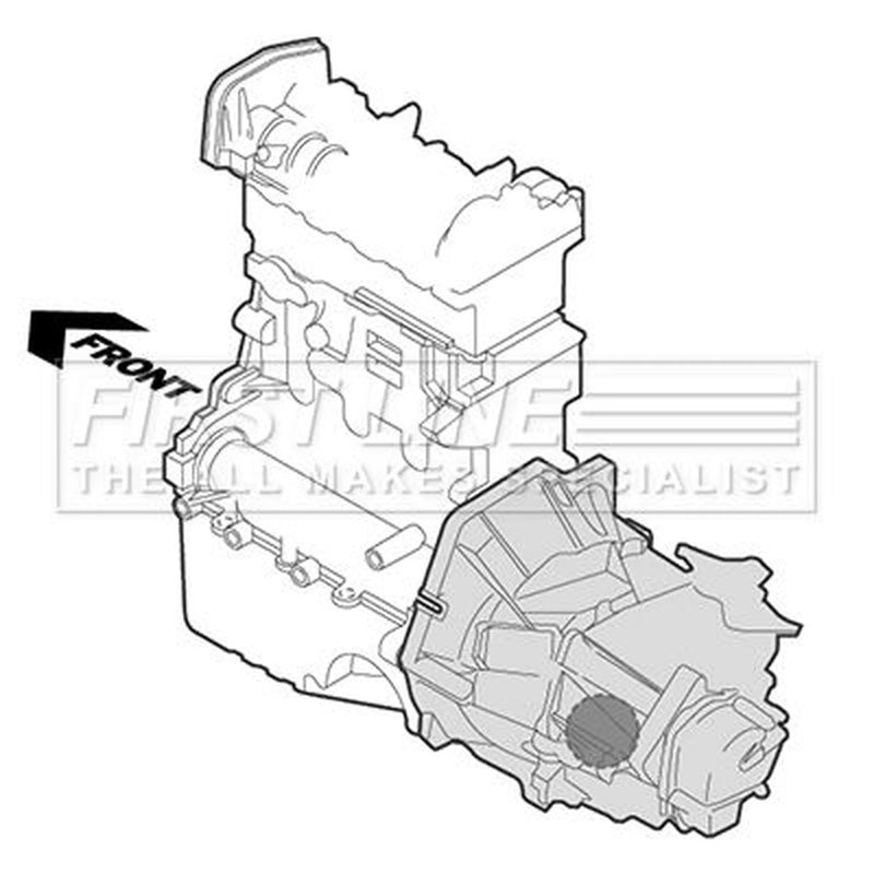 First Line Engine Mount Mounting fits Lti Tx 1997 on 2.7
