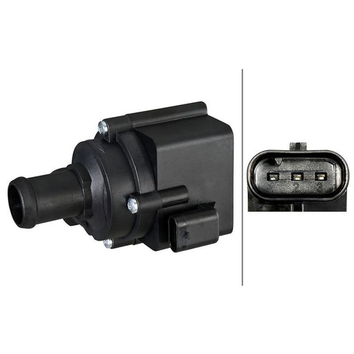 Hella Auxiliary Coolant Water Pump Right 8TW 358 304-701
