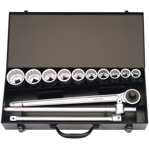 Draper Metric Socket Set, 3/4" Sq. Dr. (13 Piece) 00385 Draper - Dynamic Drive