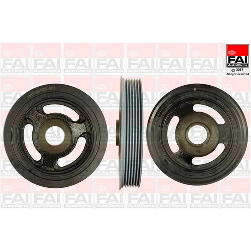 FAI Crank Shaft Belt Pulley fits Citroën Berlingo 2019 on 1.6