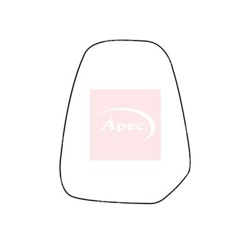 Apec Exterior Wing Mirror Glass Right fits Ford Tourneo Connect 2013-2022