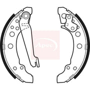 Apec Brake Shoe Set Axle Kit SHU300