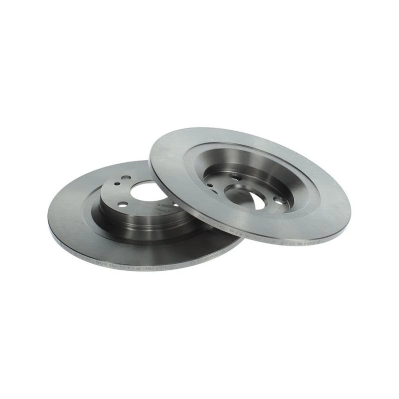 Bosch 2 x Solid Brake Discs fits Mazda MX-5 1998-2005 1.6 1.8