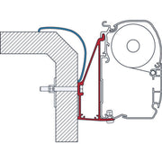 Fiamma Rapido 6 Bracket 3.5m Fiamma - Dynamic Drive