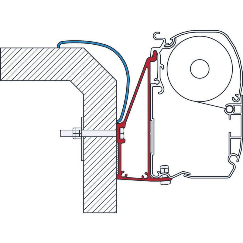 Fiamma Rapido 6 Bracket 3.5m Fiamma - Dynamic Drive