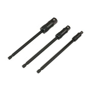 Laser Impact Quick Locking Socket Adaptor Set 150mm 3pc 7779 Laser - Dynamic Drive