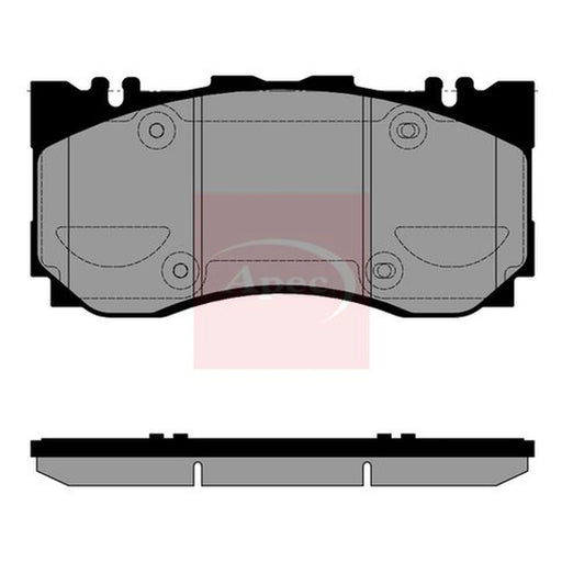 Apec Front Brake Pad Set PAD2603