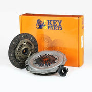 Key Parts Clutch Kit Set 3pc 215mm fits Dacia Logan 2005 on 1.5