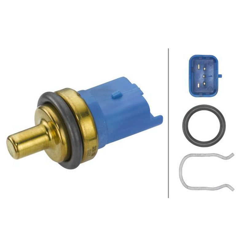 Hella Coolant Temperature Sensor fits Citroën Berlingo First 1999-2005 2.0