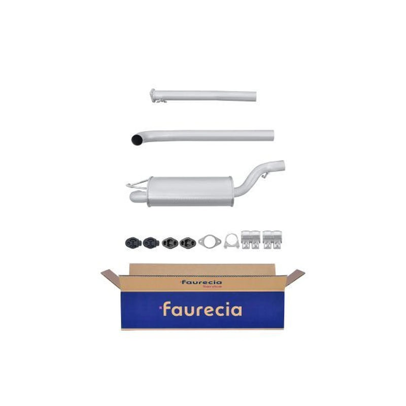 Hella Middle Silencer fits Ford Focus I 2001-2004 1.8