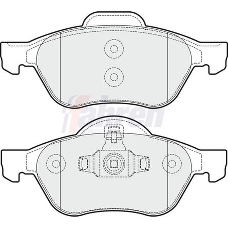 Fahren Front Brake Pad Set FBP3071