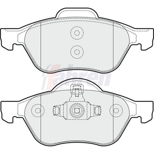 Fahren Front Brake Pad Set FBP3071