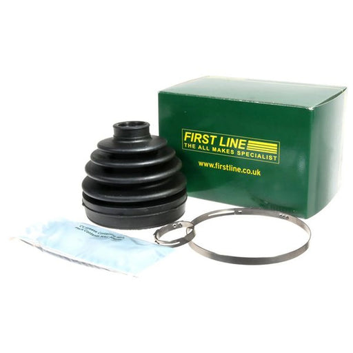 First Line Drive Shaft Bellow Kit Rear Left fits Nissan Navara NP300 2005 on 2.5