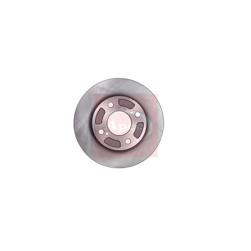 Apec 2 x Vented Brake Discs fits Suzuki Celerio 2014 on 1.0