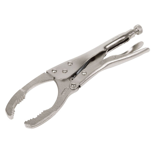 Sealey ï45-130mm Oil Filter Locking Pliers AK6422 Sealey - Dynamic Drive