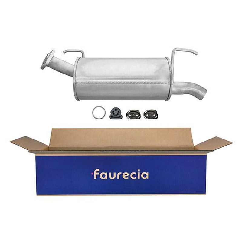 Hella End Silencer Rear fits Nissan Almera Tino 2000-2006 1.8 2.0