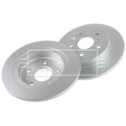 Borg & Beck Front & Rear Brake Discs & Pads fits Chevrolet Malibu 2012 on 2.4