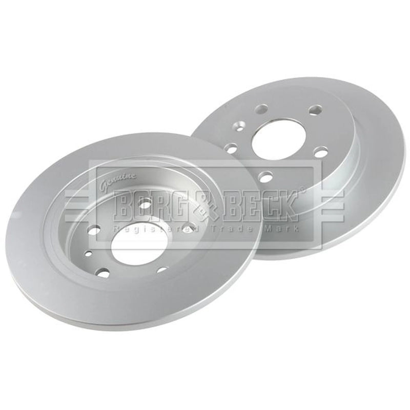 Borg & Beck Front & Rear Brake Discs & Pads fits Chevrolet Malibu 2012 on 2.4