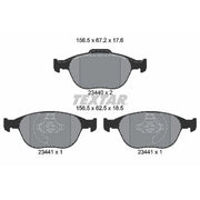 Textar Front Brake Pad Set 2344004