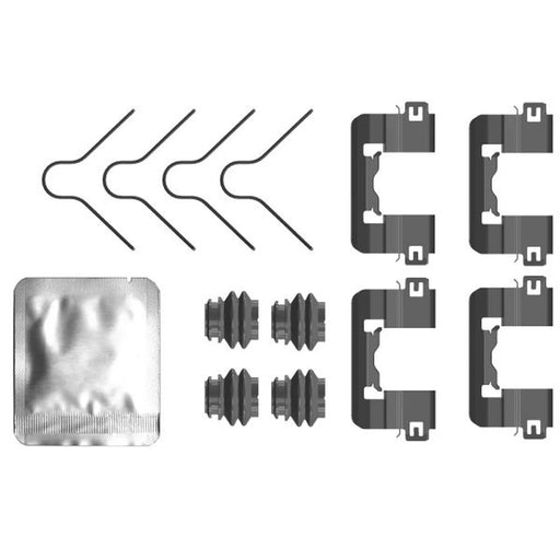 Mintex Brake Pad Accessory Fitting Kit Front fits Kia Picanto III 2017-2018