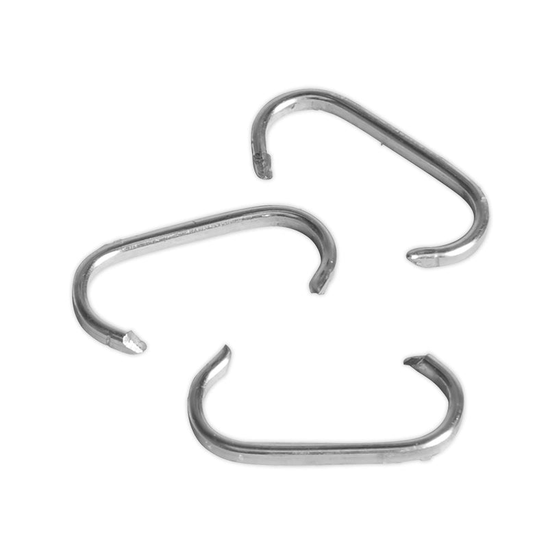 Sealey Steel Hog Rings 50 Strips of 50 SHR2010 Sealey - Dynamic Drive
