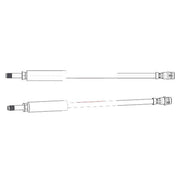 Apec Brake Hydraulic Hose Line Rear HOS4537