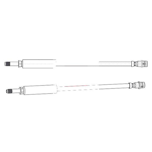 Apec Brake Hydraulic Hose Line Rear HOS4537