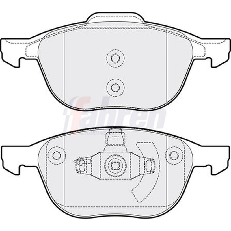 Fahren Front Brake Pad Set FBP3082