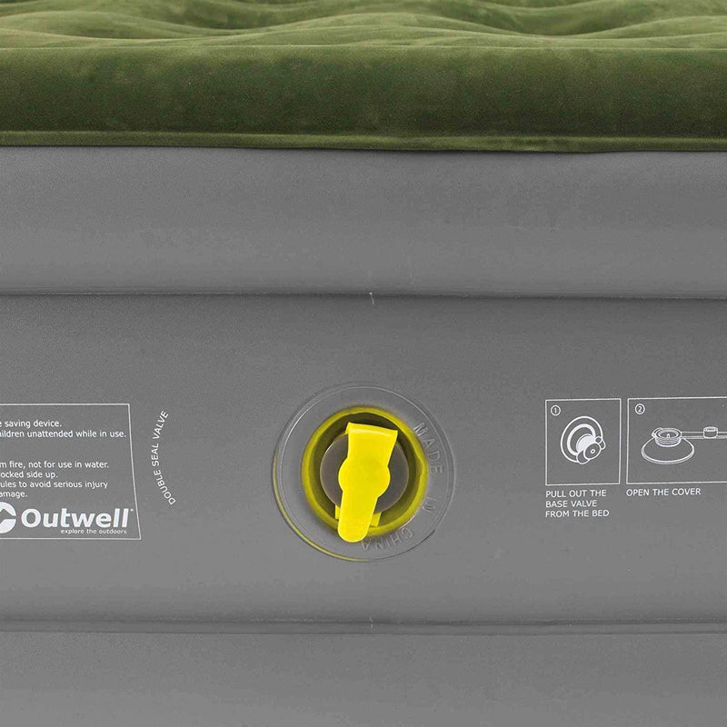 Outwell Flock Excellent King Airbed Camping Raised High Air Bed Mattress Outwell  - Dynamic Drive