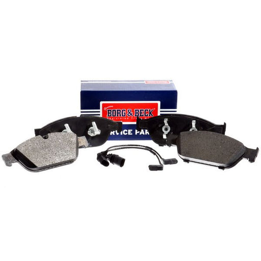 Borg & Beck Front & Rear Brake Discs & Pads fits Audi A6 Allroad C7 2012-2014
