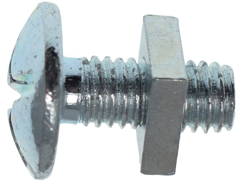 METALMATE Roofing Bolt & Nut ZP M5 x 12mm (Box 50) METALMATE� - NN4 Online