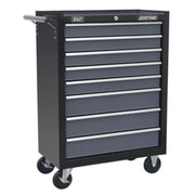 Sealey Rollcab 8 Drawer with Ball-Bearing Slides - Black/Grey Sealey  - Dynamic Drive
