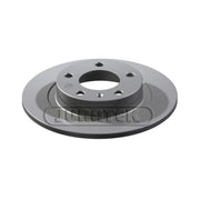 Juratek 2 x Solid Rear Brake Discs VAU160-x2