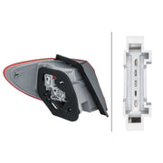 Hella Tail Light / Lamp P21W Right fits Mercedes-Benz B-Class Sports Tourer