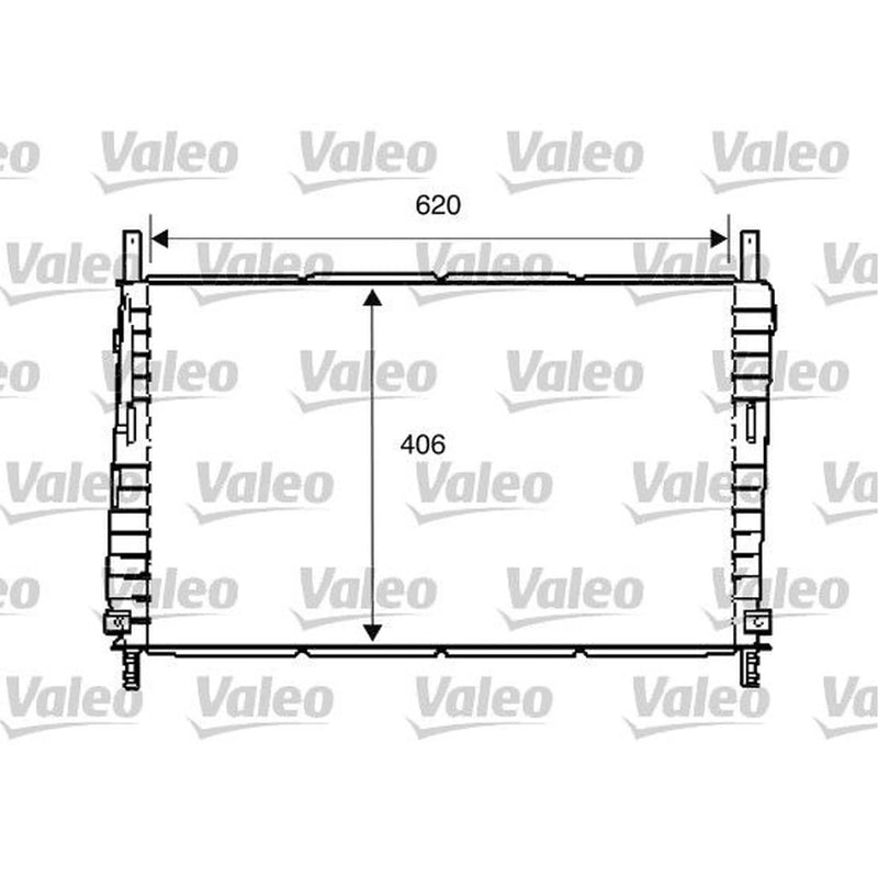 Valeo Engine Radiator 734286
