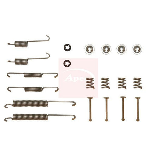 Apec Brake Shoe Accessory Kit Rear fits Citroën Saxo 1996-2004 1.1 1.4 1.5 1.6
