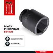 Teng Tools 1/2" Impact Socket ANSI Metric 24mm Teng Tools - Dynamic Drive