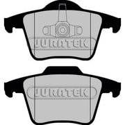 Juratek Front & Rear Brake Discs & Pads fits Volvo XC90 I 2002-2014 2.5 3.2