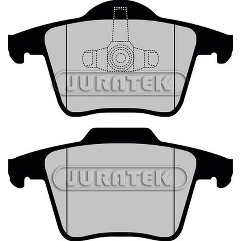 Juratek Front & Rear Brake Discs & Pads fits Volvo XC90 I 2002-2014 2.5 3.2