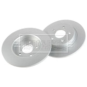 Borg & Beck Front & Rear Brake Discs & Pads fits Volvo V40 2013-2019